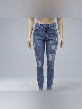 ✨ AB Brazilian Boutique | High Rise Distressed Brazilian Jeans ✨